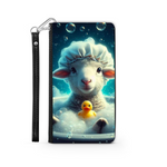 Sheep In The Bath Style 3 Wallet Phone Case