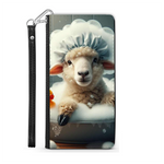 Sheep In The Bath Style 2 Wallet Phone Case