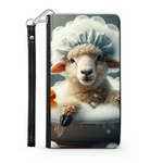 Sheep In The Bath Style 2 Wallet Phone Case