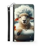 Sheep In The Bath Style 2 Wallet Phone Case