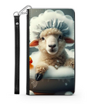 Sheep In The Bath Style 2 Wallet Phone Case