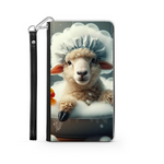 Sheep In The Bath Style 2 Wallet Phone Case