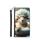 Sheep In The Bath Style 2 Wallet Phone Case