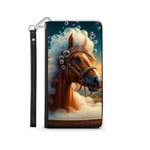 Horse In The Bath Wallet Phone Case