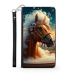 Horse In The Bath Wallet Phone Case