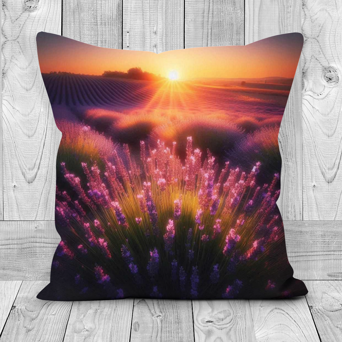 Lavender Fields Style 1 Cushion