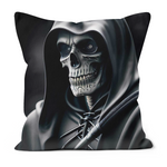 Black and White Skeleton Style 2 Cushion