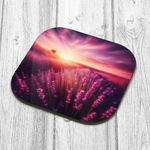 Lavender Fields Style 2 Wooden Coaster