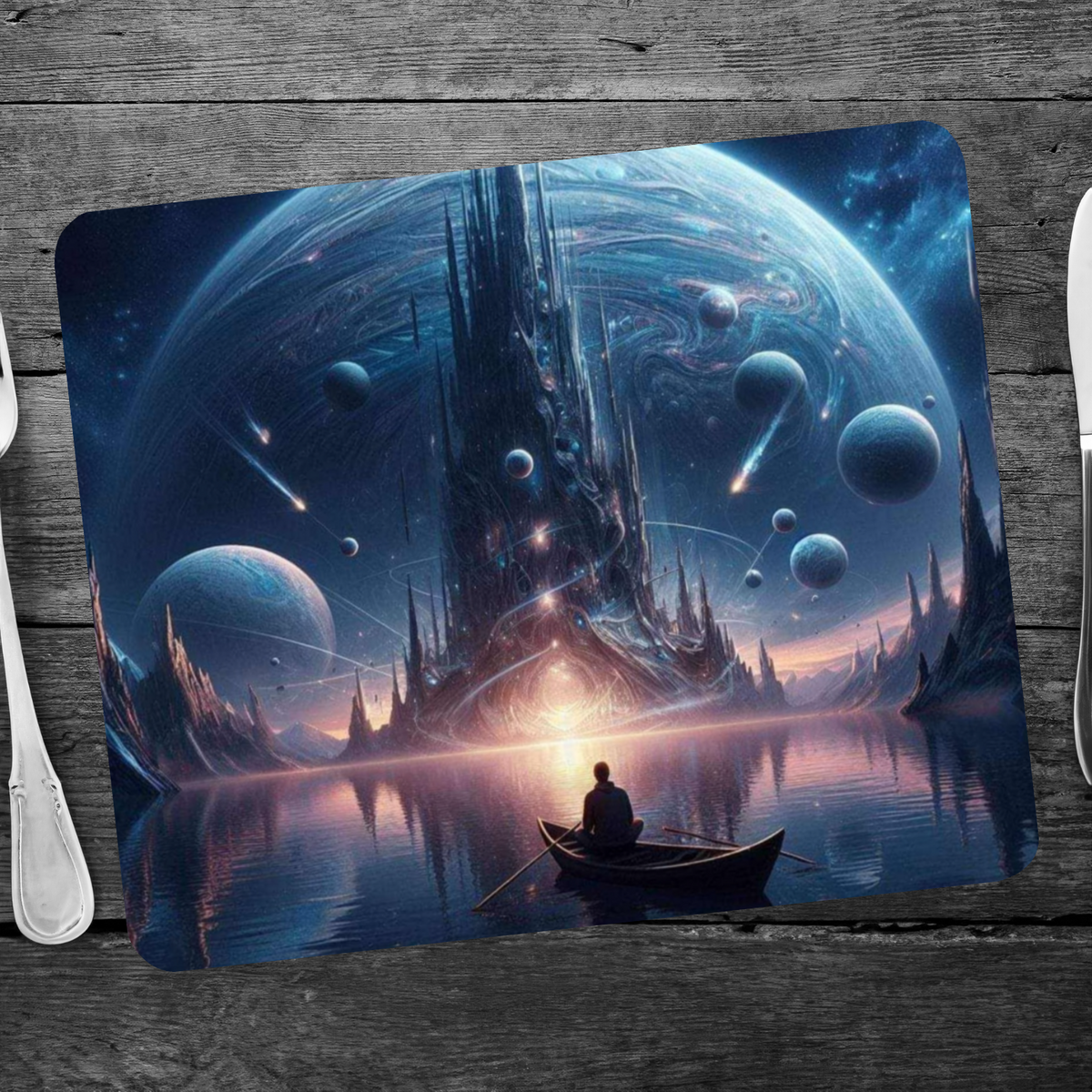 The AI Experience Style 6 Wooden Placemat