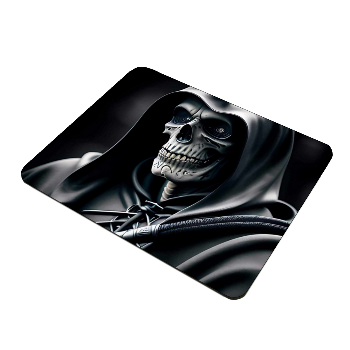 Black and White Skeleton Style 2 Wooden Placemat