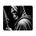 Black and White Skeleton Style 1 Wooden Placemat