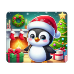 Cute Christmas Penguin Style 3 Wooden Placemat