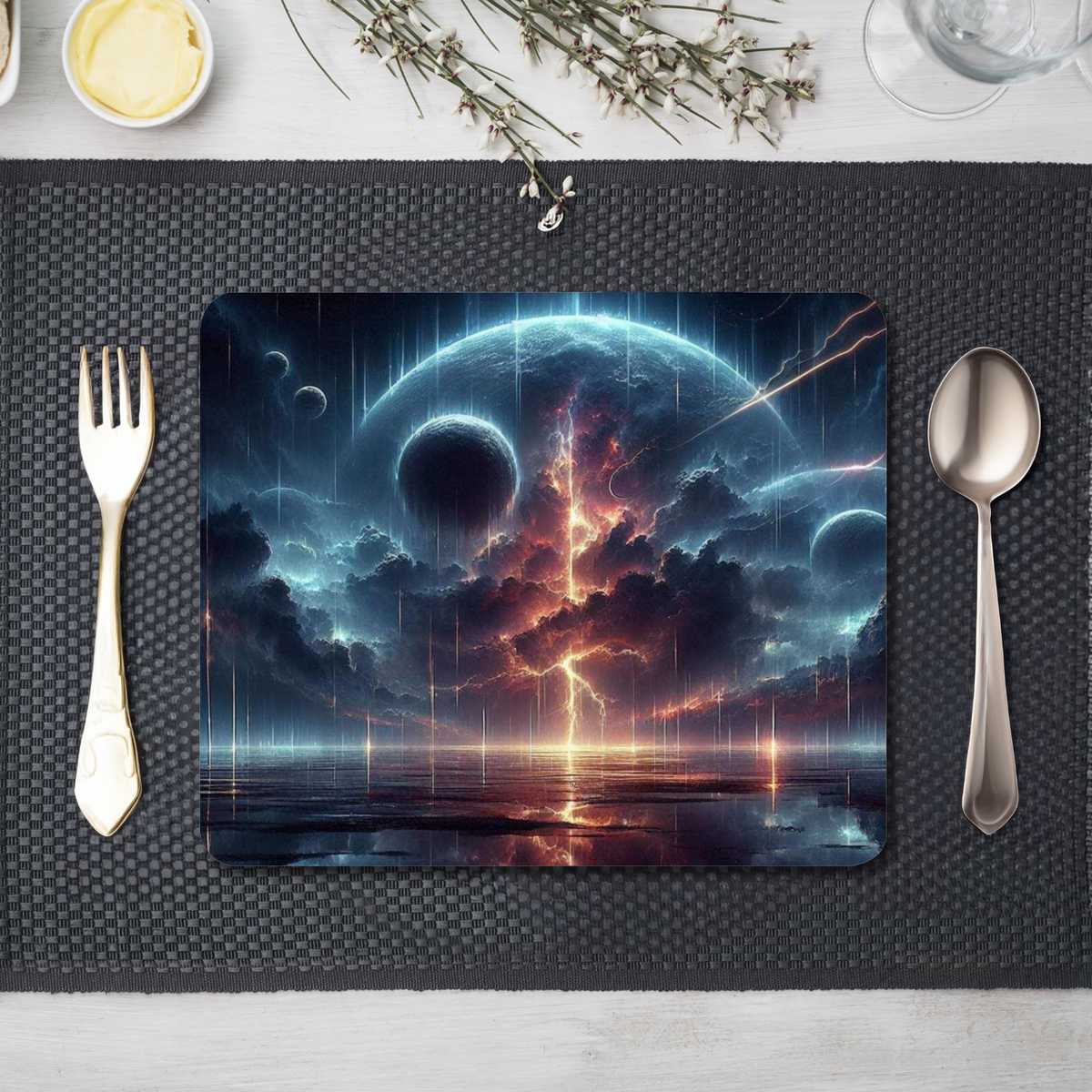 The AI Experience Style 1 Wooden Placemat