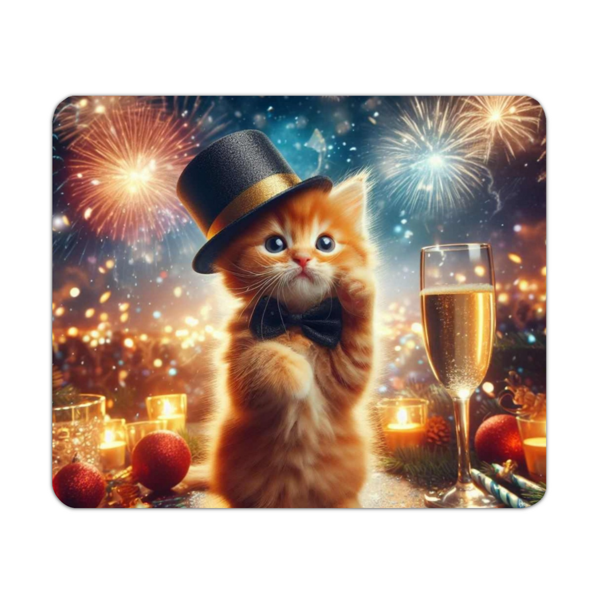 Celebration Kitten Style 1 Wooden Placemat