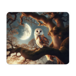 Beautiful Barn owl sat in a tree placemat