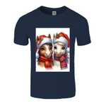 Cute Christmas HorseUnisex TShirt 1. 14 colours. 8 sizes.