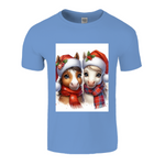 Cute Christmas HorseUnisex TShirt 1. 14 colours. 8 sizes.