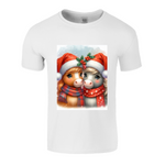 Cute Christmas Horse Unisex TShirt 3. 14 colours. 8 sizes.