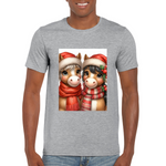 Cute Christmas Horse Unisex TShirt 4. 14 colours. 8 sizes.