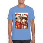 Cute Christmas Horse Unisex TShirt 4. 14 colours. 8 sizes.