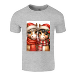 Cute Christmas Horse Unisex TShirt 4. 14 colours. 8 sizes.