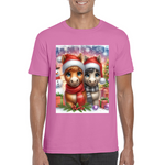 Cute Christmas Horse Unisex TShirt 5. 14 colours. 8 sizes.