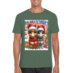 Cute Christmas Horse Unisex TShirt 5. 14 colours. 8 sizes.