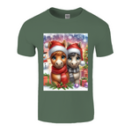 Cute Christmas Horse Unisex TShirt 5. 14 colours. 8 sizes.