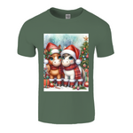 Cute Christmas Horse Unisex TShirt 6. 14 colours. 8 sizes.