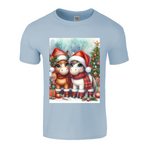 Cute Christmas Horse Unisex TShirt 6. 14 colours. 8 sizes.