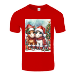 Cute Christmas Horse Unisex TShirt 6. 14 colours. 8 sizes.