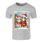 Cute Christmas Horse Unisex TShirt 7. 14 colours. 8 sizes.