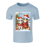 Cute Christmas Horse Unisex TShirt 7. 14 colours. 8 sizes.