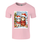 Cute Christmas Horse Unisex TShirt 7. 14 colours. 8 sizes.