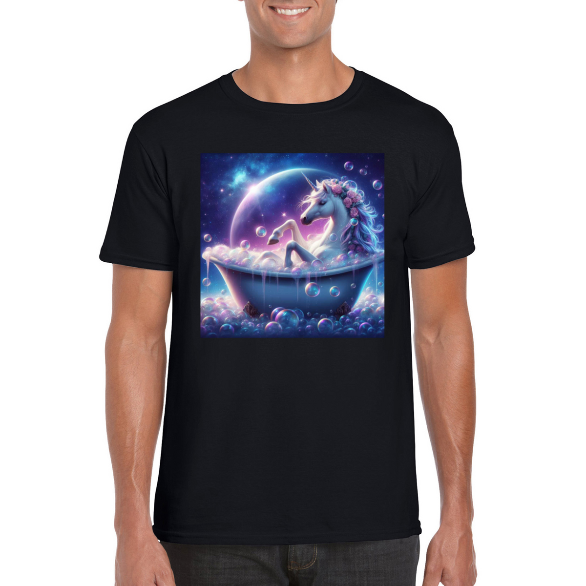 unicorn in the bath tshirt1