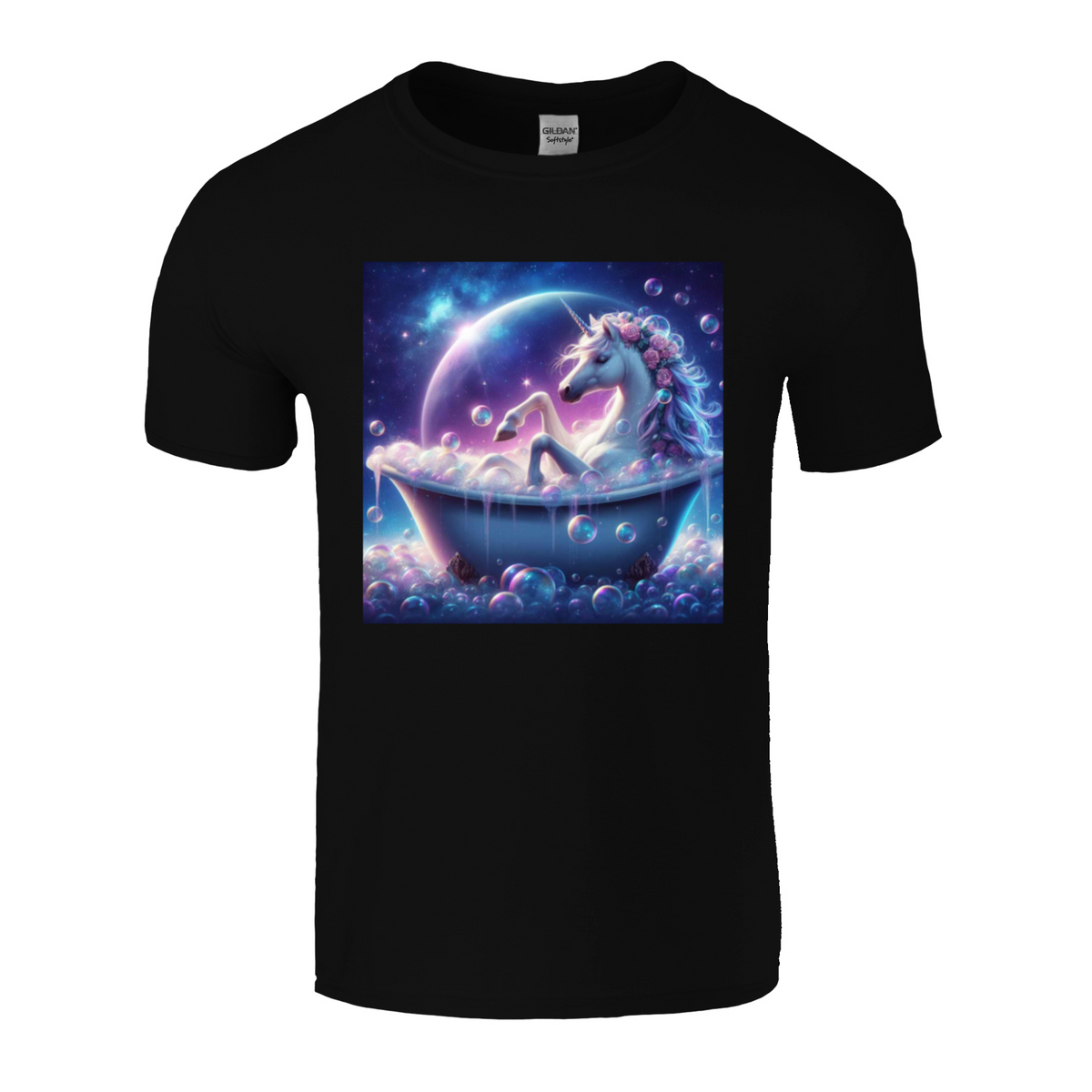 unicorn in the bath tshirt1