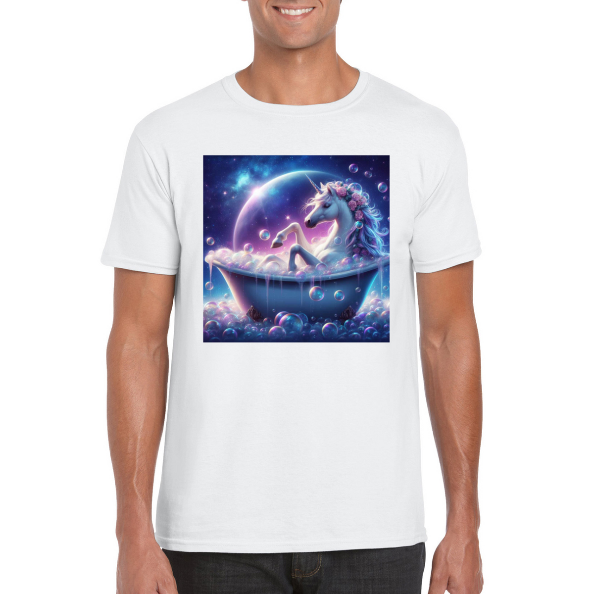 unicorn in the bath tshirt1