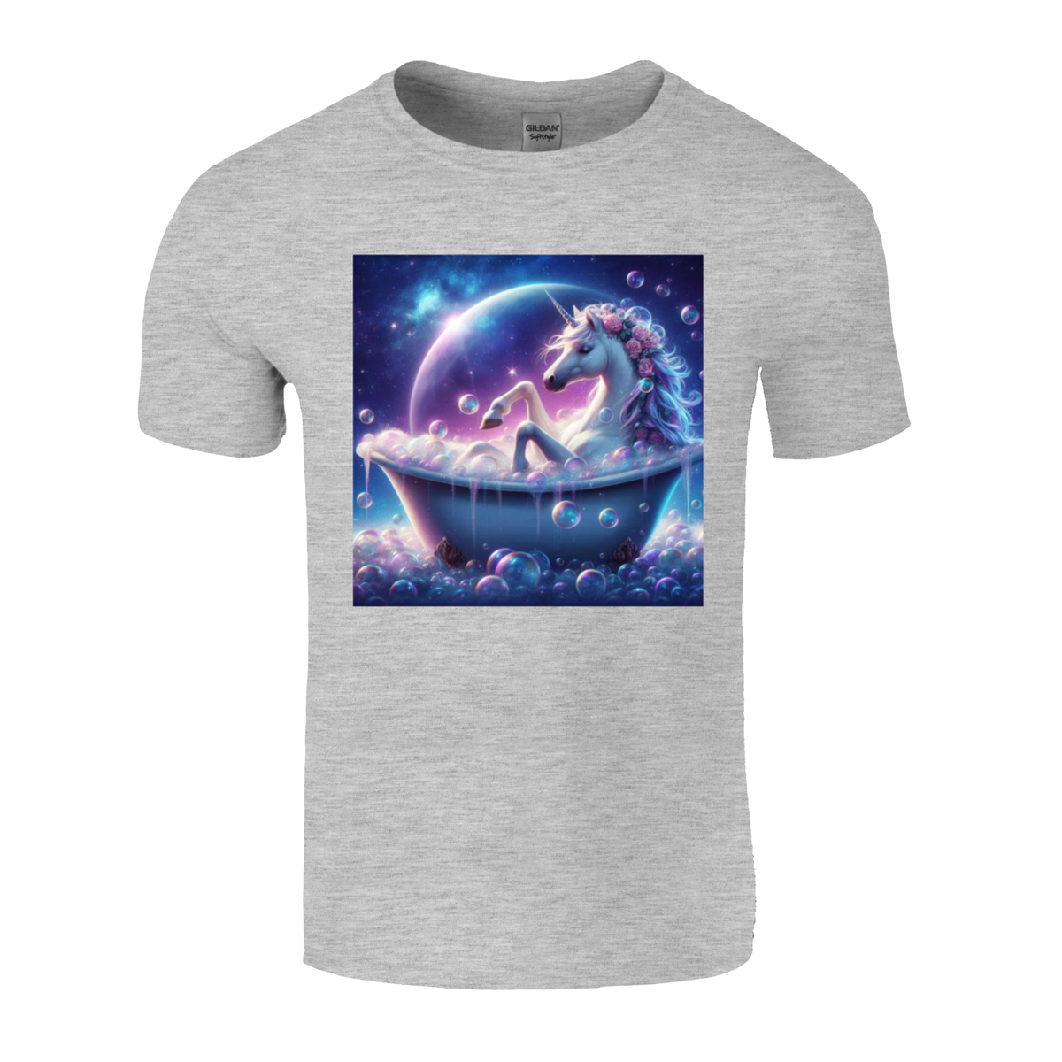 unicorn in the bath tshirt1