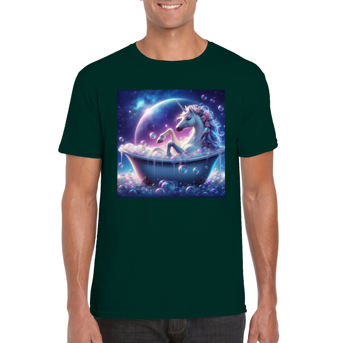 unicorn in the bath tshirt1