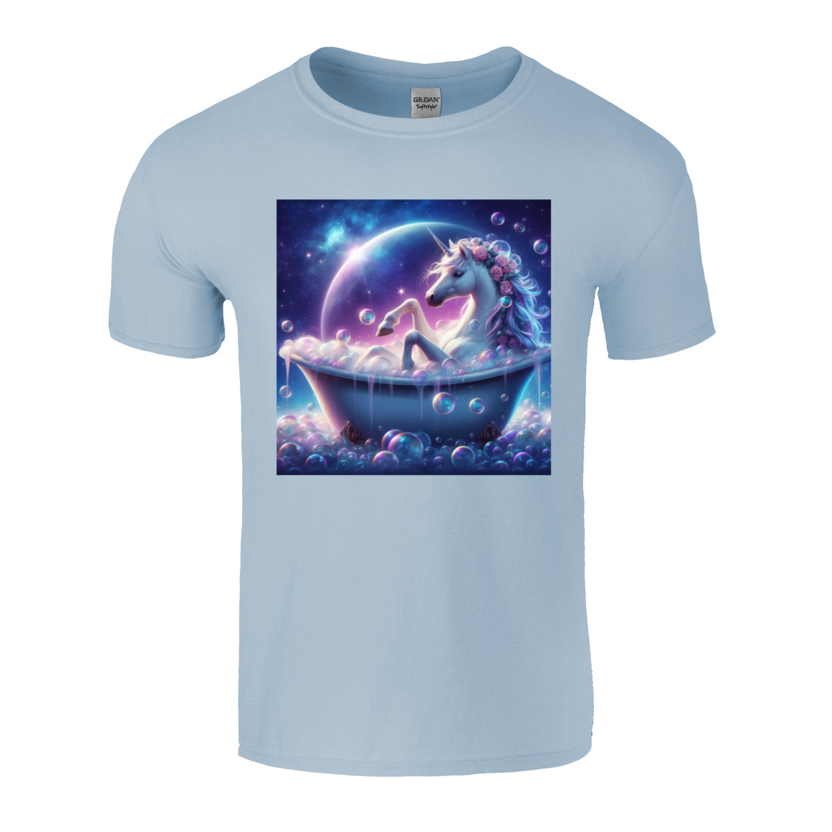 unicorn in the bath tshirt1