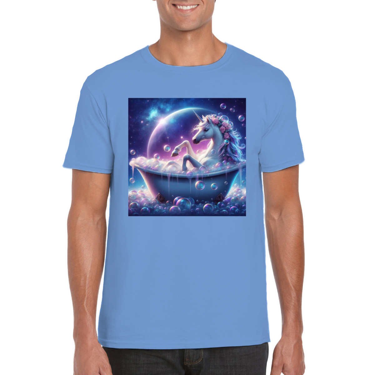 unicorn in the bath tshirt1