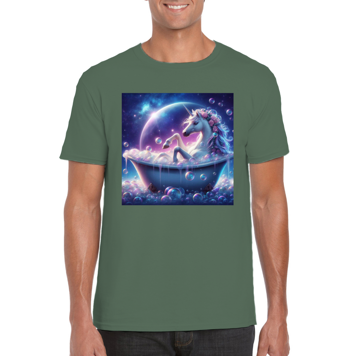 unicorn in the bath tshirt1