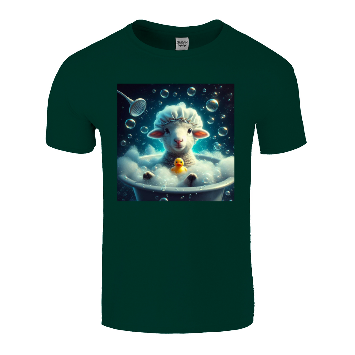 sheep in the bathtshirt 1