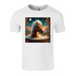 horse in the bath tshirt 1