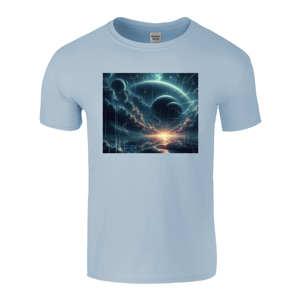 futuristic landscape tshirt 1