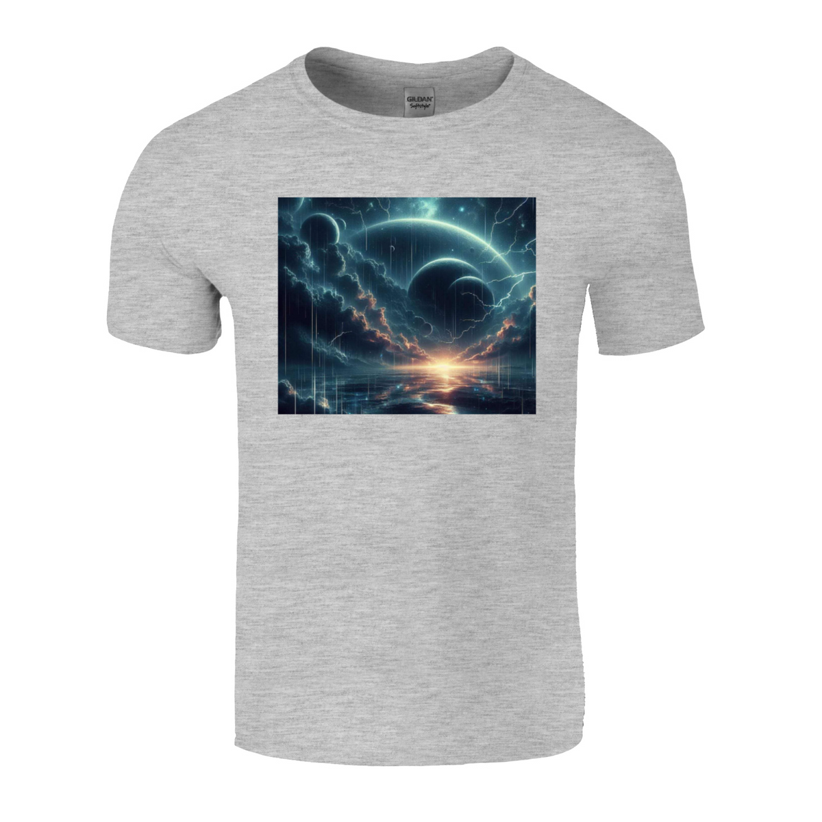 futuristic landscape tshirt 1