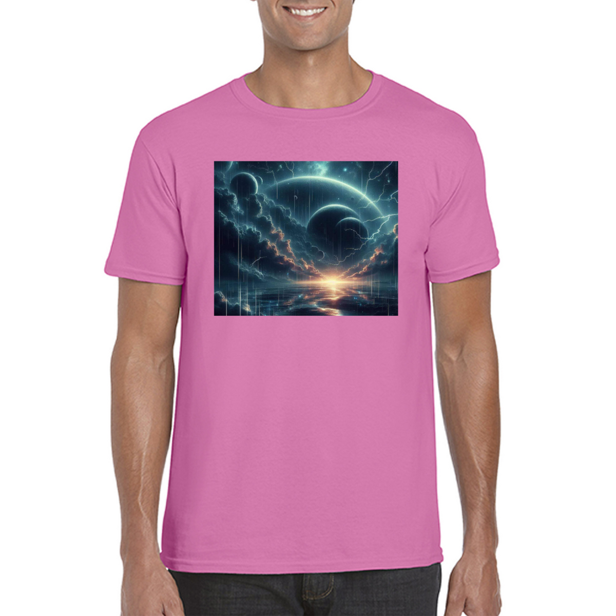 futuristic landscape tshirt 1