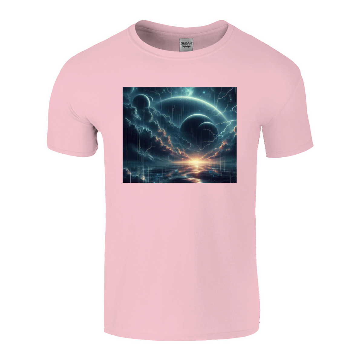 futuristic landscape tshirt 1