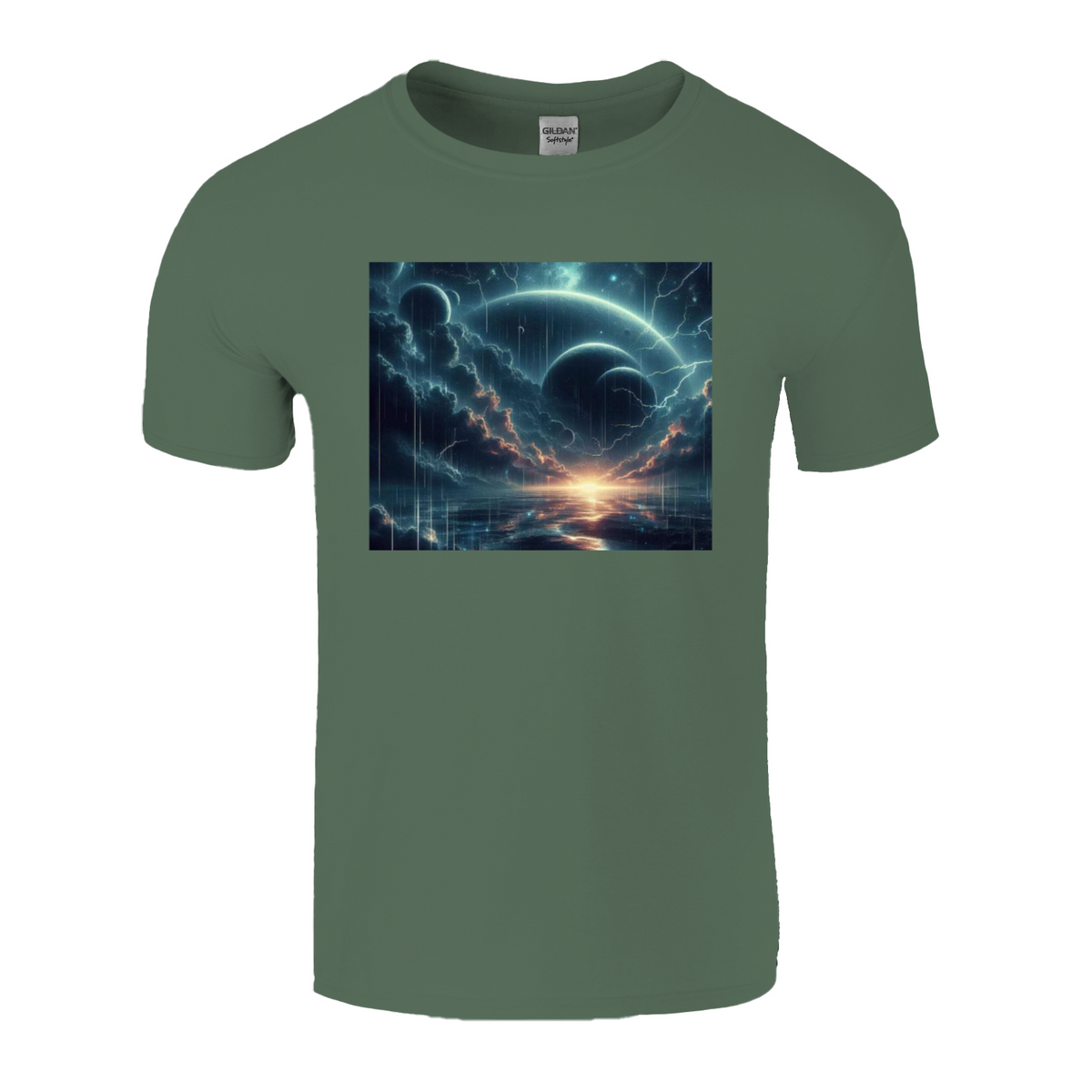 futuristic landscape tshirt 1