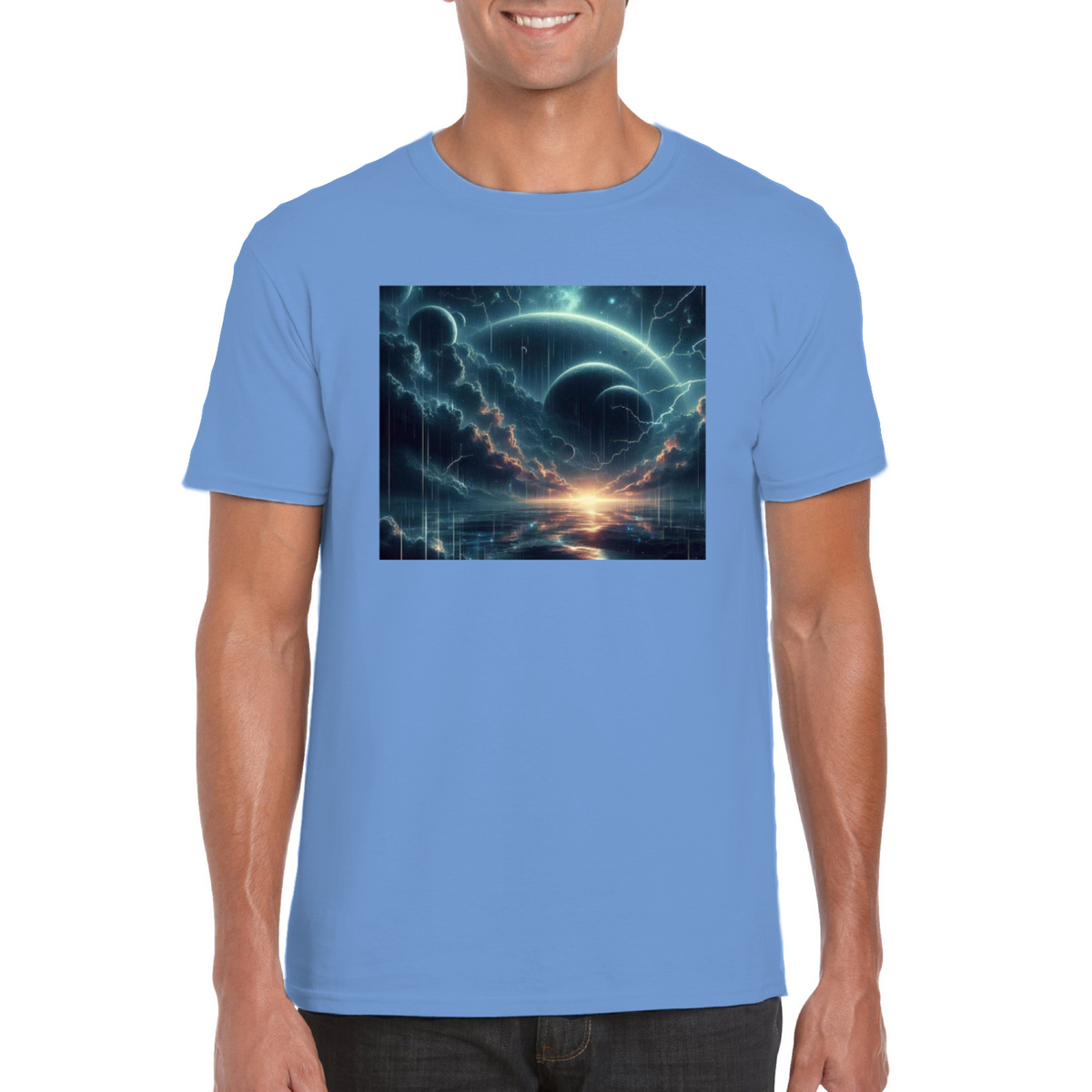 futuristic landscape tshirt 1